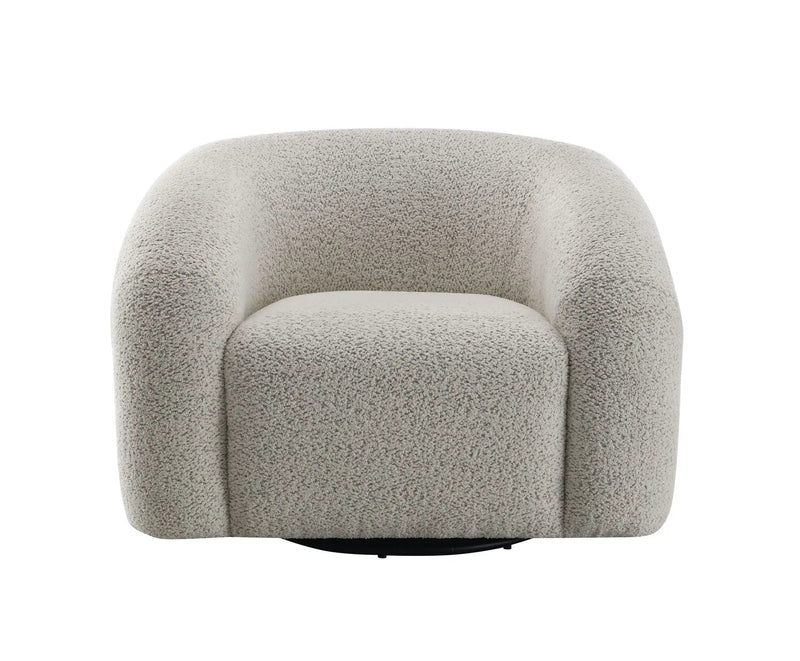 Irma - Chair With Swivel - Gray by Unique Piece Furniture