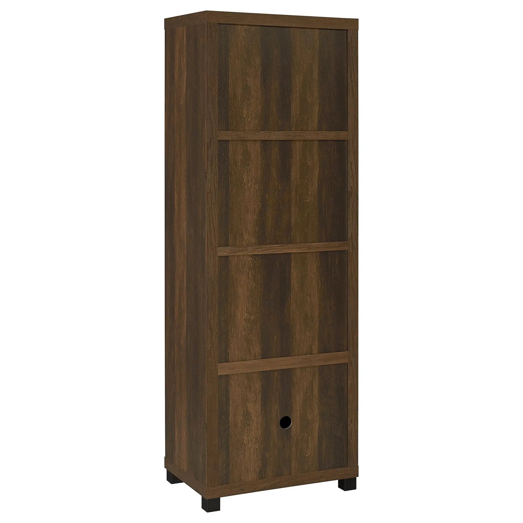 Sachin 3-piece 79-inch TV Entertainment Center Dark Pine by Unique Piece Furniture