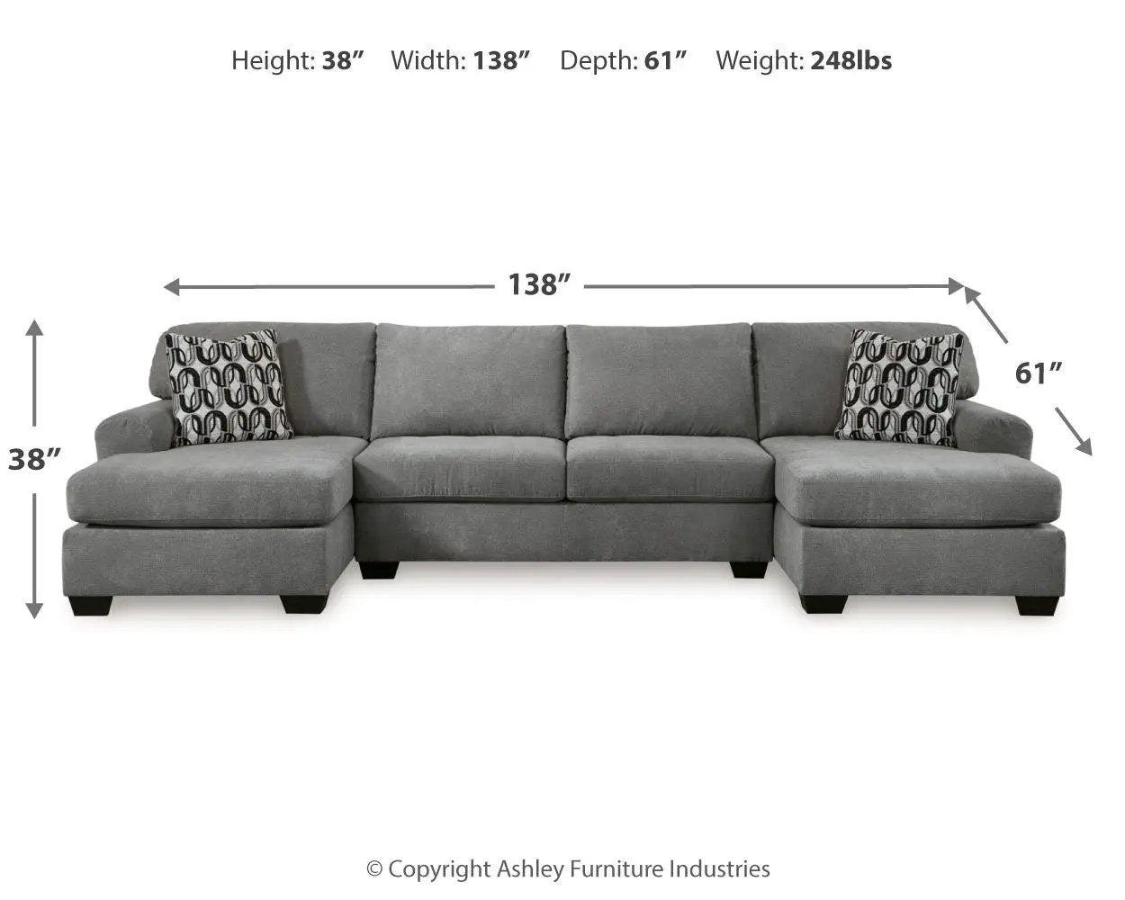 Birkdale Court - Sectional by Unique Piece Furniture