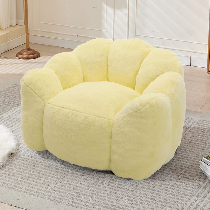 Lotus Style Compression Sofa With Pull Ring by Unique Piece Furniture