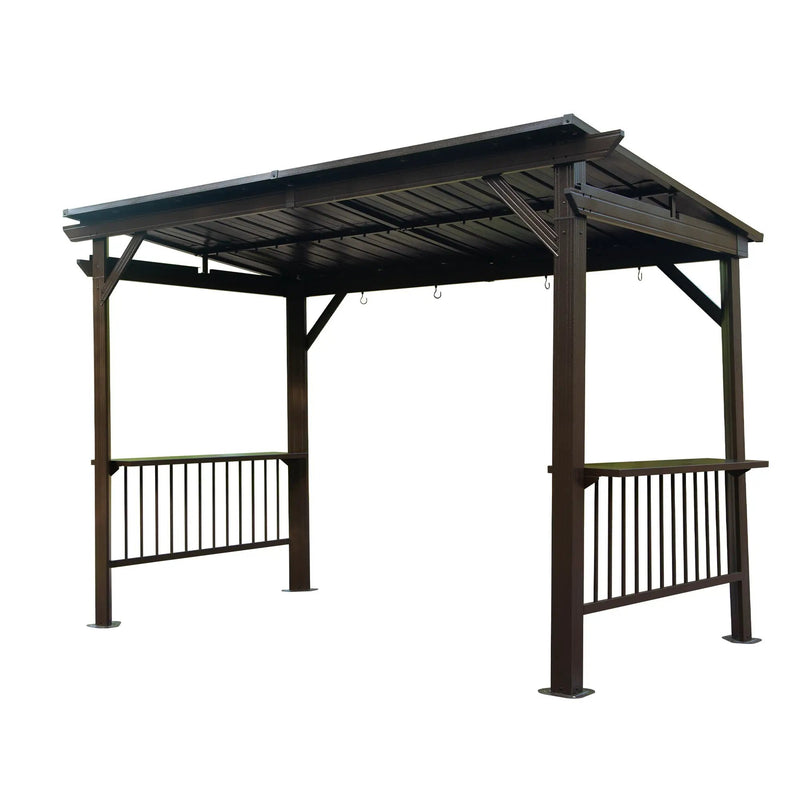 6.5x12FT Hardtop Grill Gazebo by HouseOfZazla