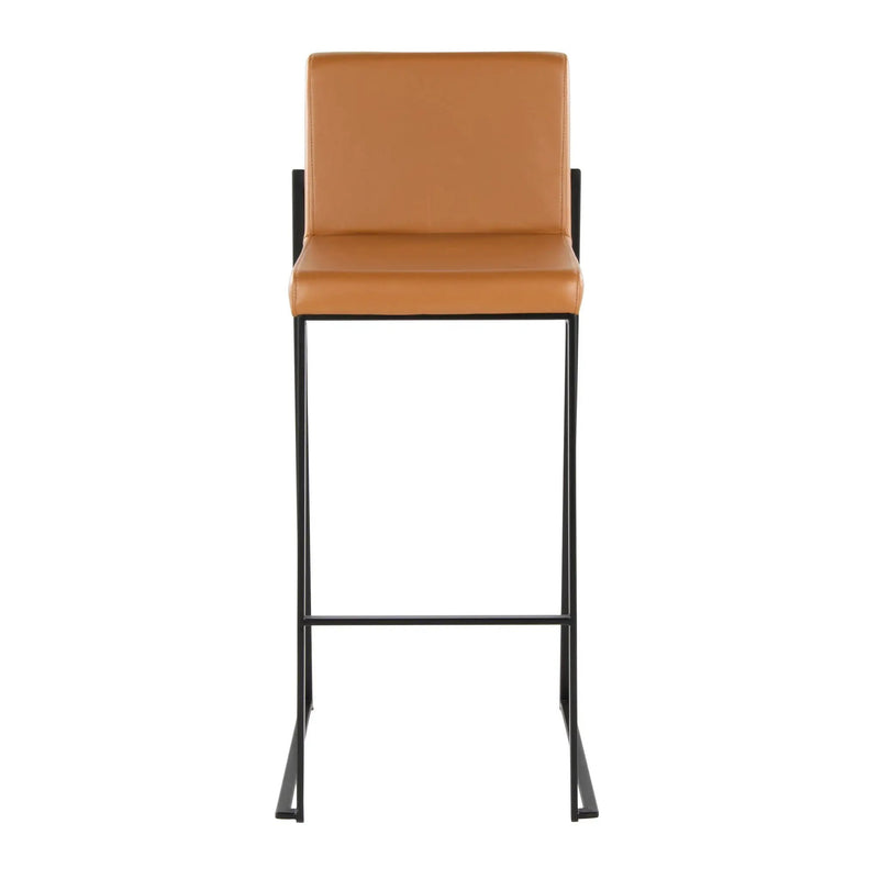 Fuji - Contemporary High Back Barstool Elegant Design by HouseOfZazla