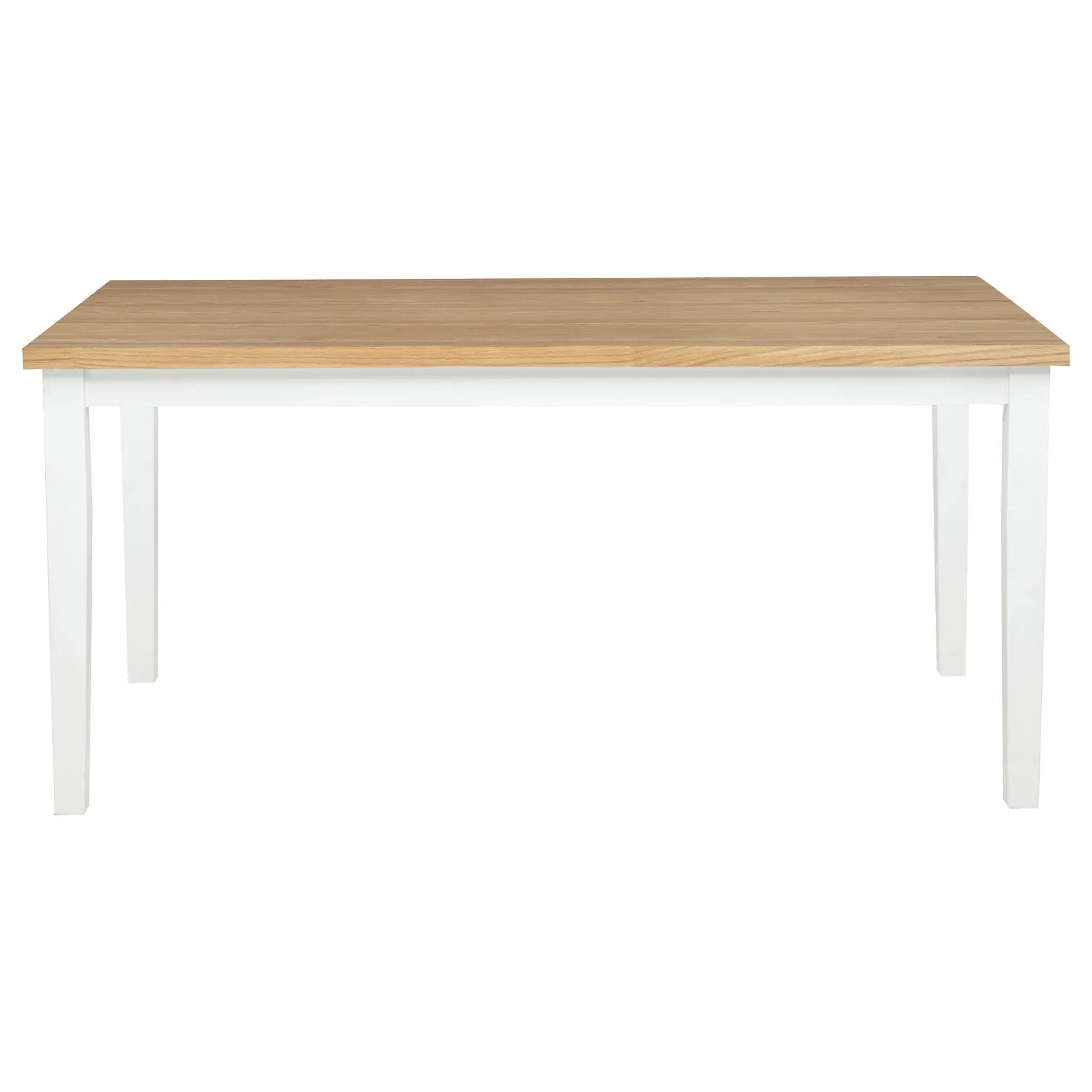 Andrews 66-inch Rectangular Dining Table Light Ash and White by Unique Piece Furniture