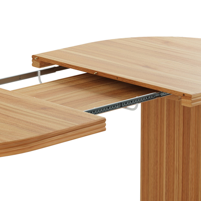Modern Extendable Dining Table with Removable Extension Leaves by HouseOfZazla