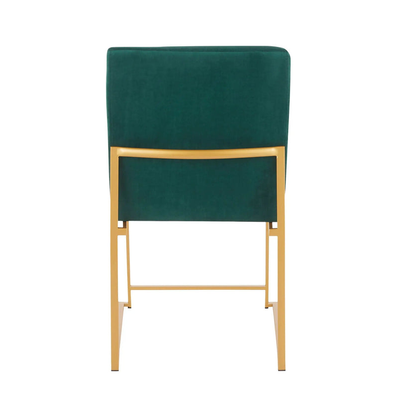 Fuji - Contemporary Stylish Frame, High Back Dining Chair (Set of 2) by Unique Piece Furniture