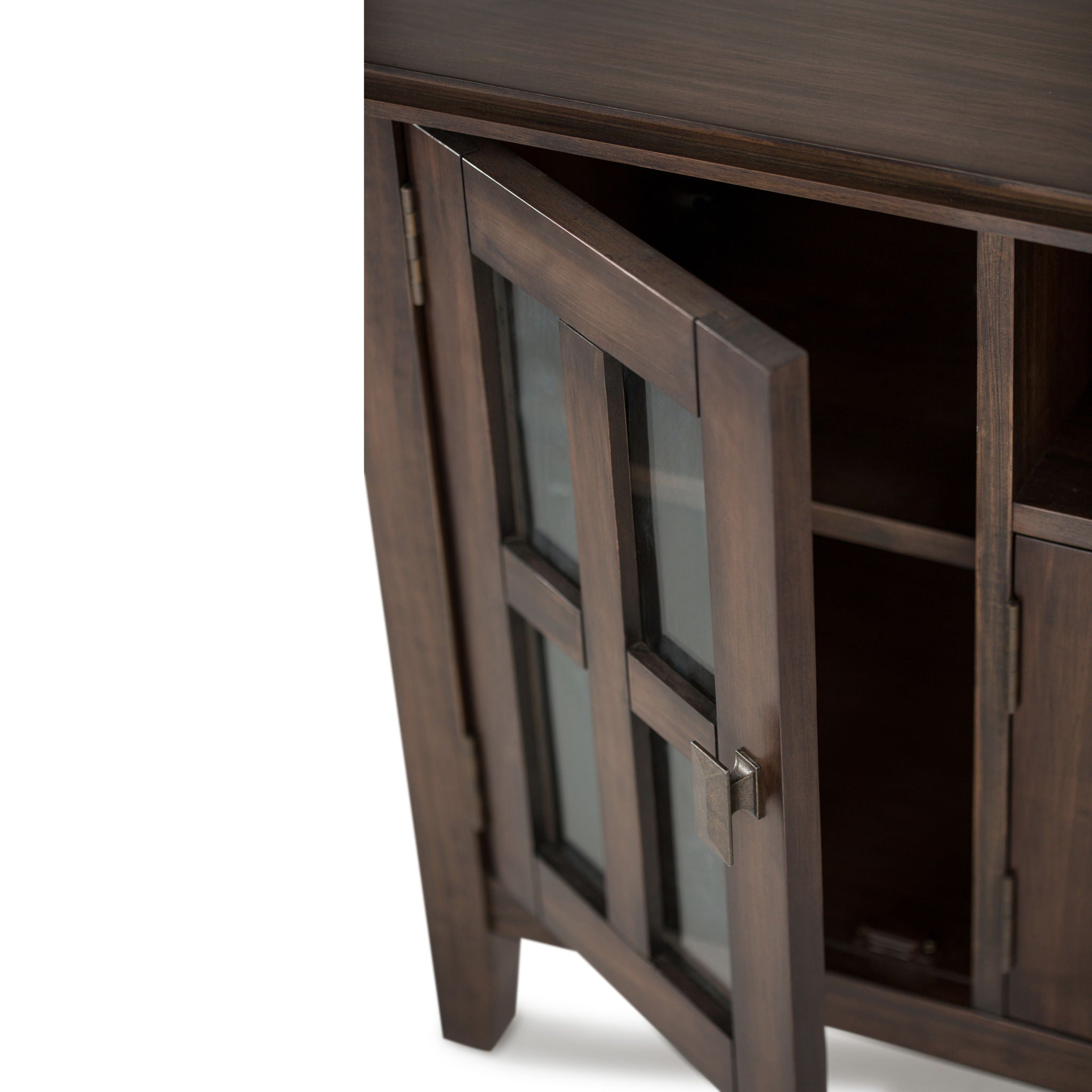 Artisan - TV Media Stand - Natural Aged Brown by HouseOfZazla