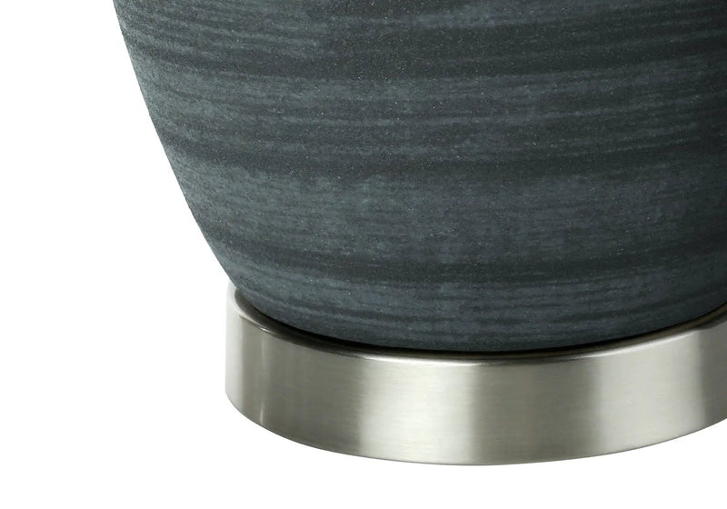 Lighting, Table Lamp, Ceramic, Contemporary - Blue by Unique Piece Furniture