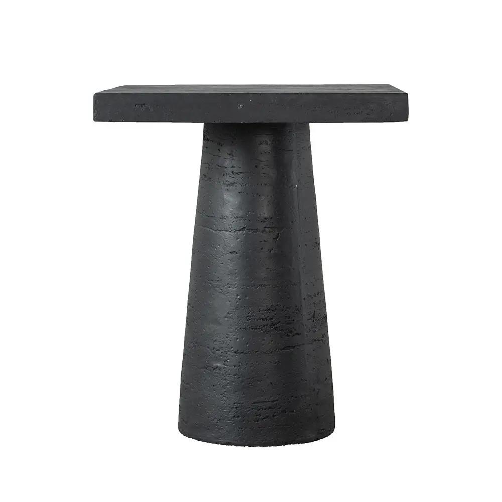 Square Side Table With Pedestal Base by Unique Piece Furniture