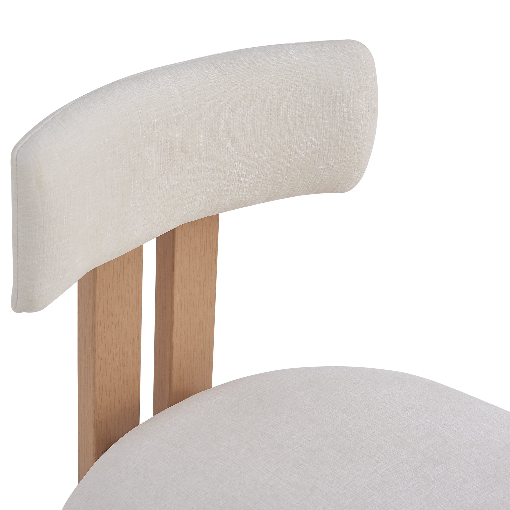 26.5'' Stylish Round Stools with Low Back by HouseOfZazla