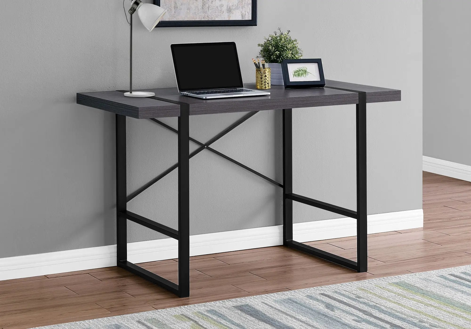 Industrial Design Computer Desk For Home Office, Laptop by Unique Piece Furniture