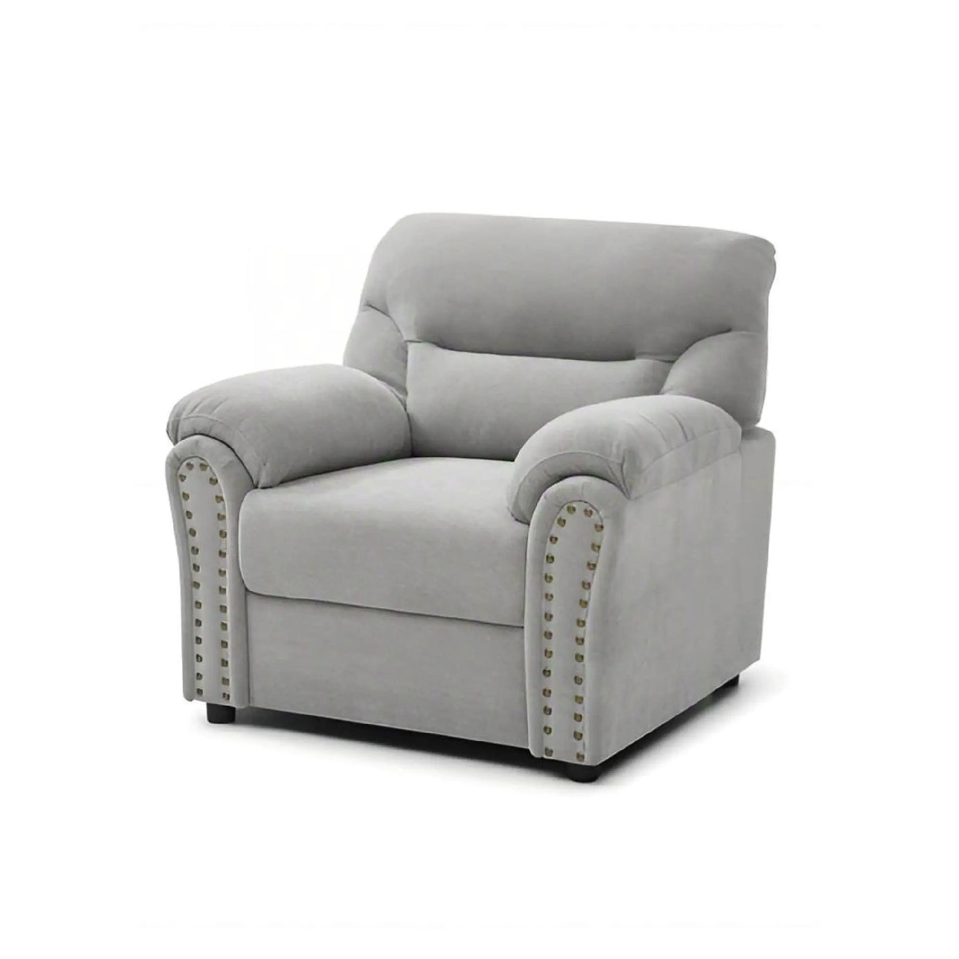 Hamilton - Chair With Hand Applied Nailhead Trim And Pillow Top Arm Cushions by Unique Piece Furniture