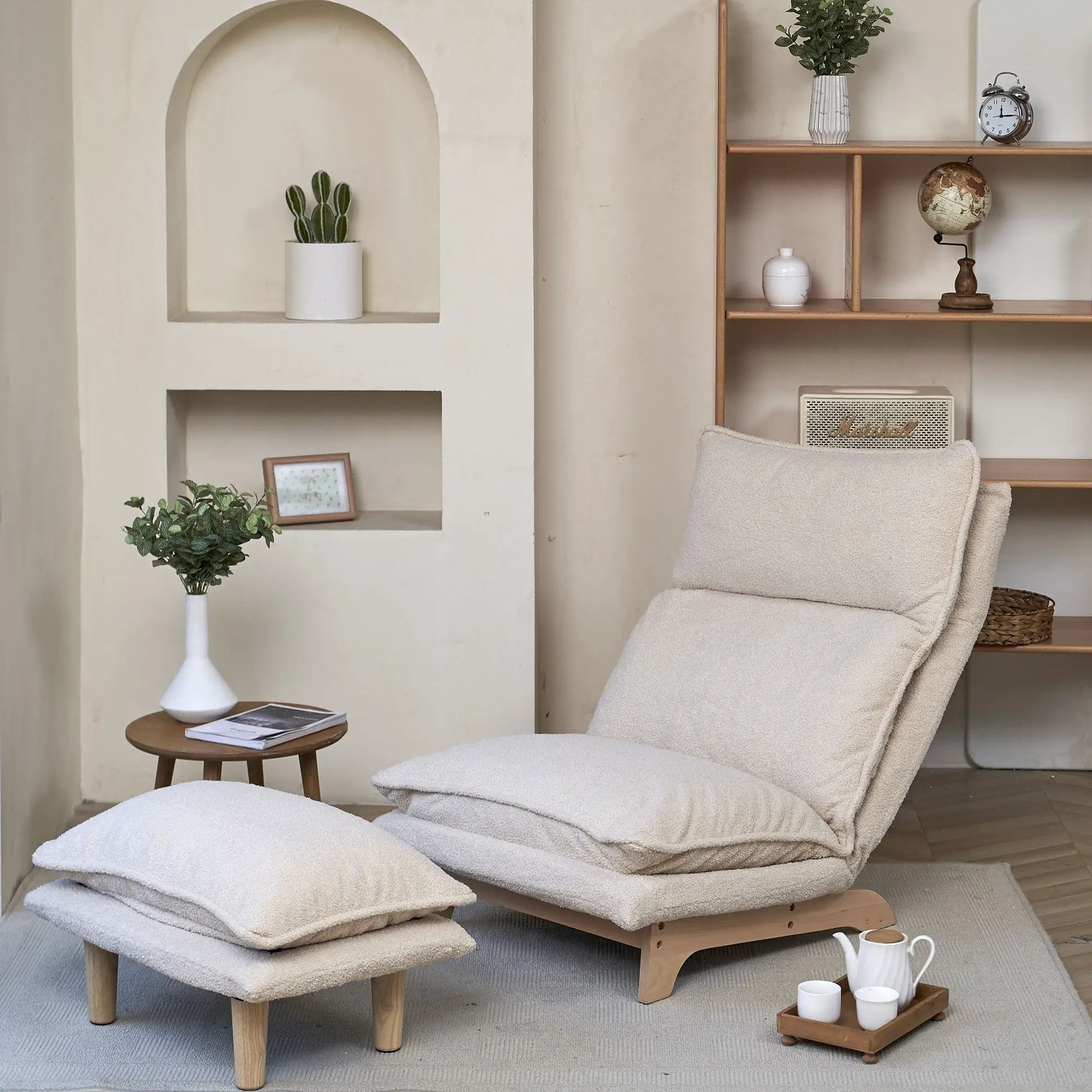 Single Lazy Sofa Chair Leisure Foldable Reclining Chair by HouseOfZazla