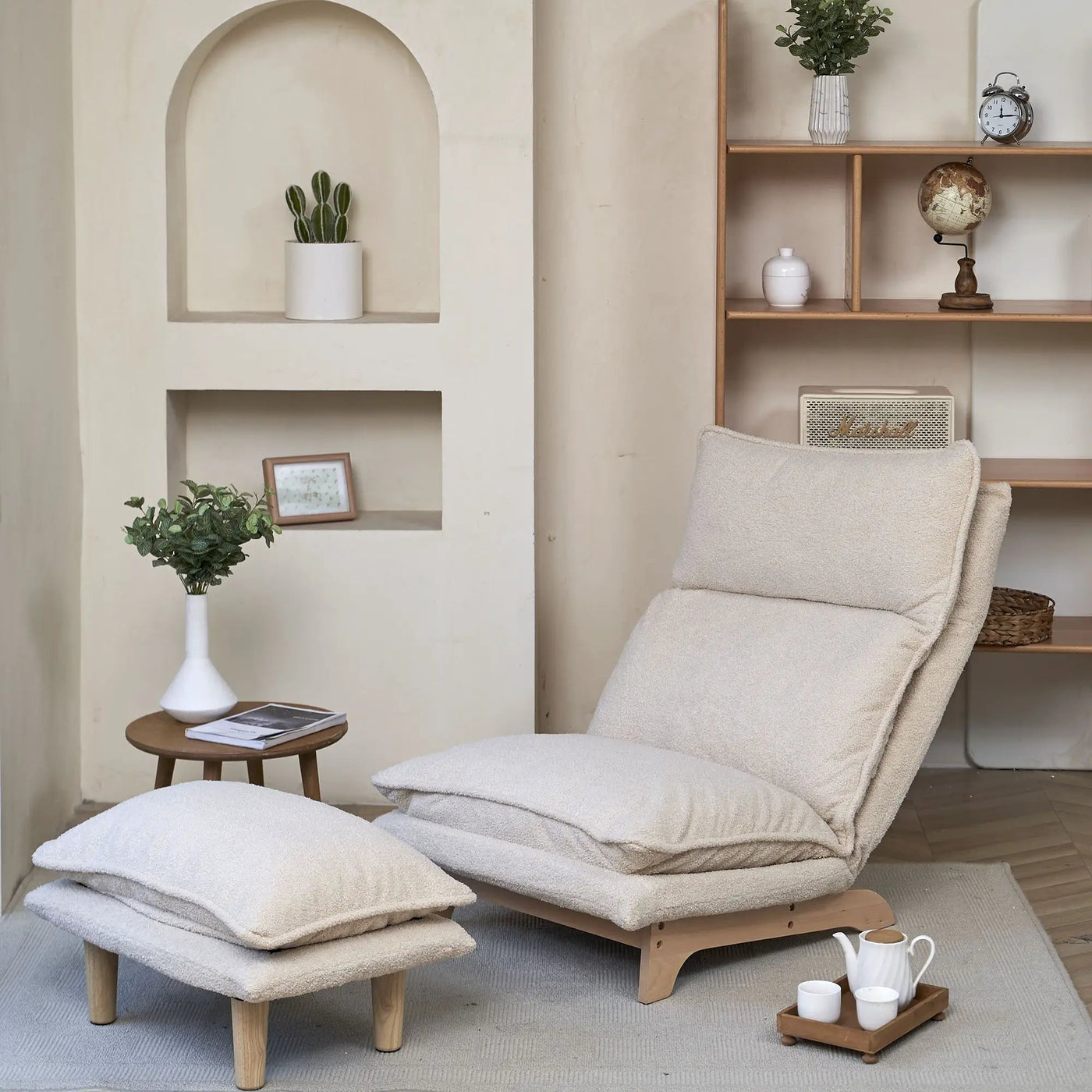 Single Lazy Sofa Chair Leisure Foldable Reclining Chair by Unique Piece Furniture