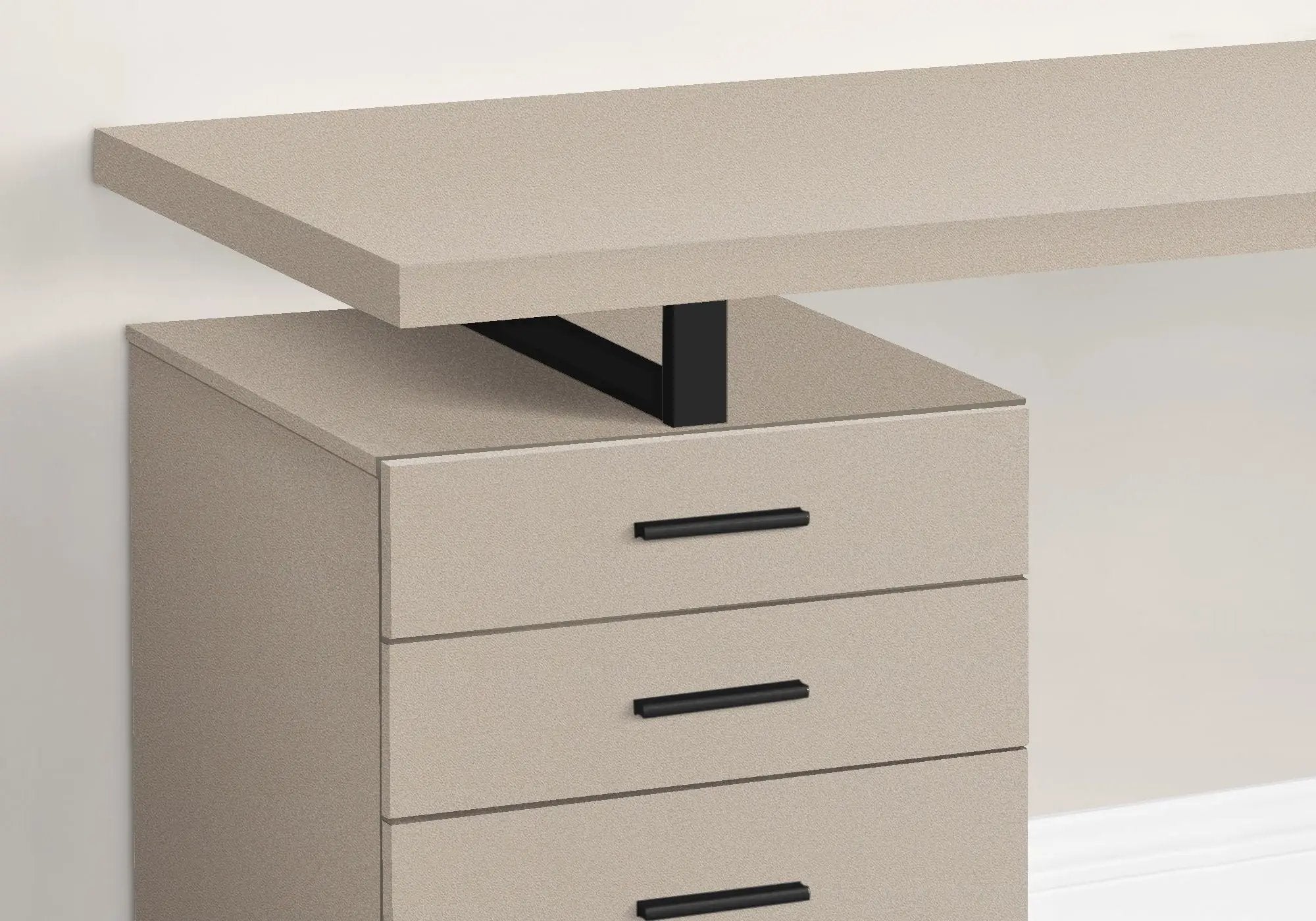 Computer Desk For Home Office, Left, Right Set - Up, Ample Storage Drawers by Unique Piece Furniture