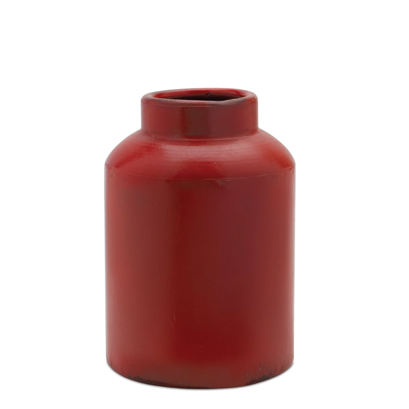 Red metal vase (set of 2), photo 4 of 4