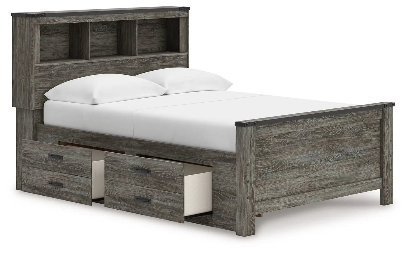 Frandern - Bookcase Panel Bed by Unique Piece Furniture