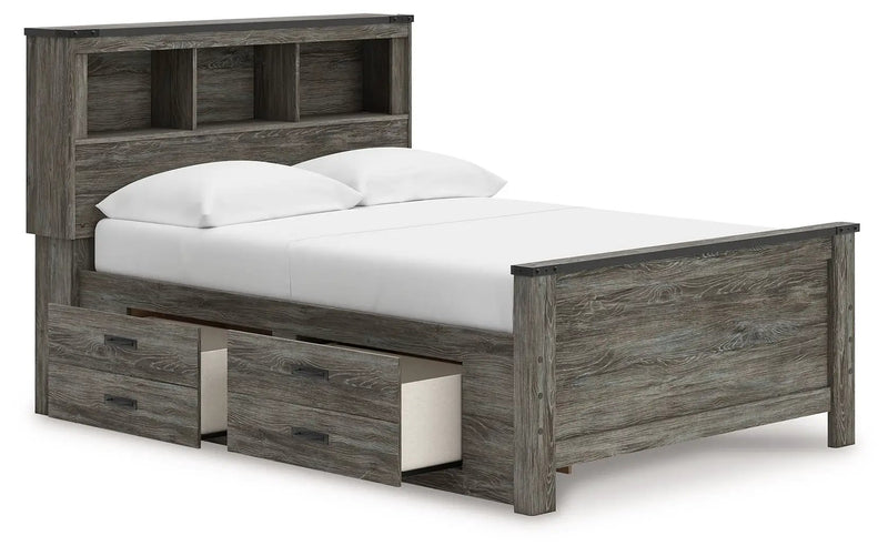 Frandern - Bookcase Panel Bed by Unique Piece Furniture