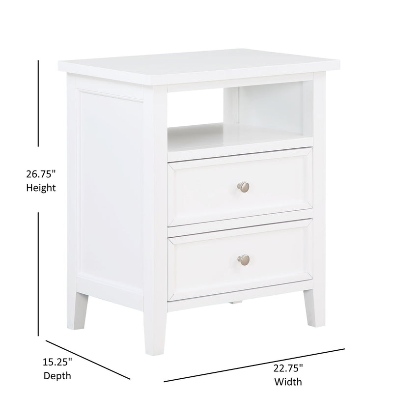 Weston - 2 Drawer Nightstand by HouseOfZazla