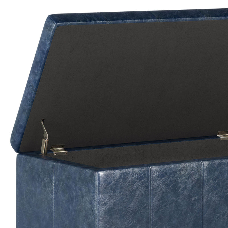 Dover - Upholstered Storage Ottoman Bench by HouseOfZazla