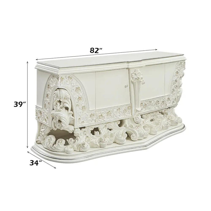 Adara - Server - Antique White by Unique Piece Furniture