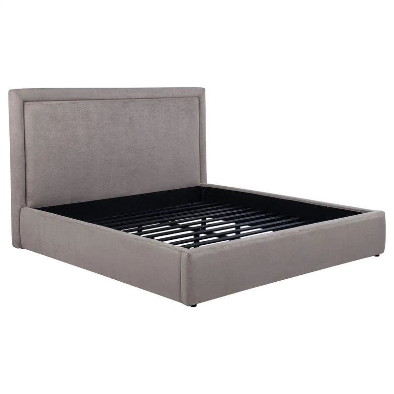 Lawson 54-inch Upholstered Eastern King Platform Bed Mushroom by Unique Piece Furniture