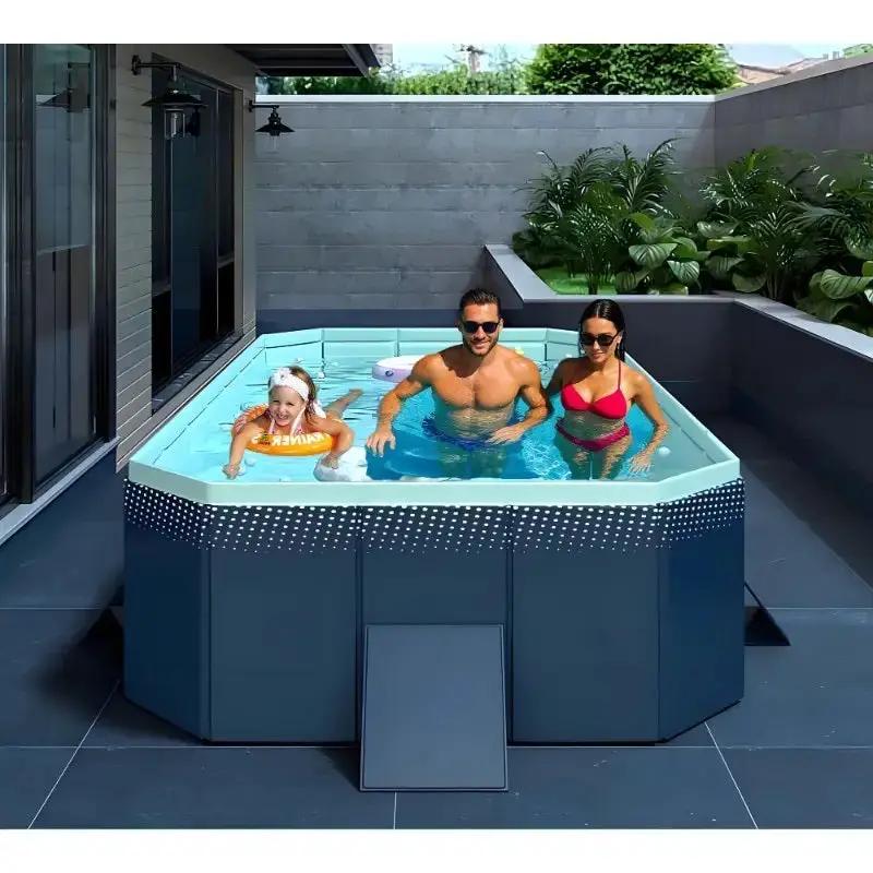 2.1m PVC Folding Pool (Not Inflatable) by HouseOfZazla
