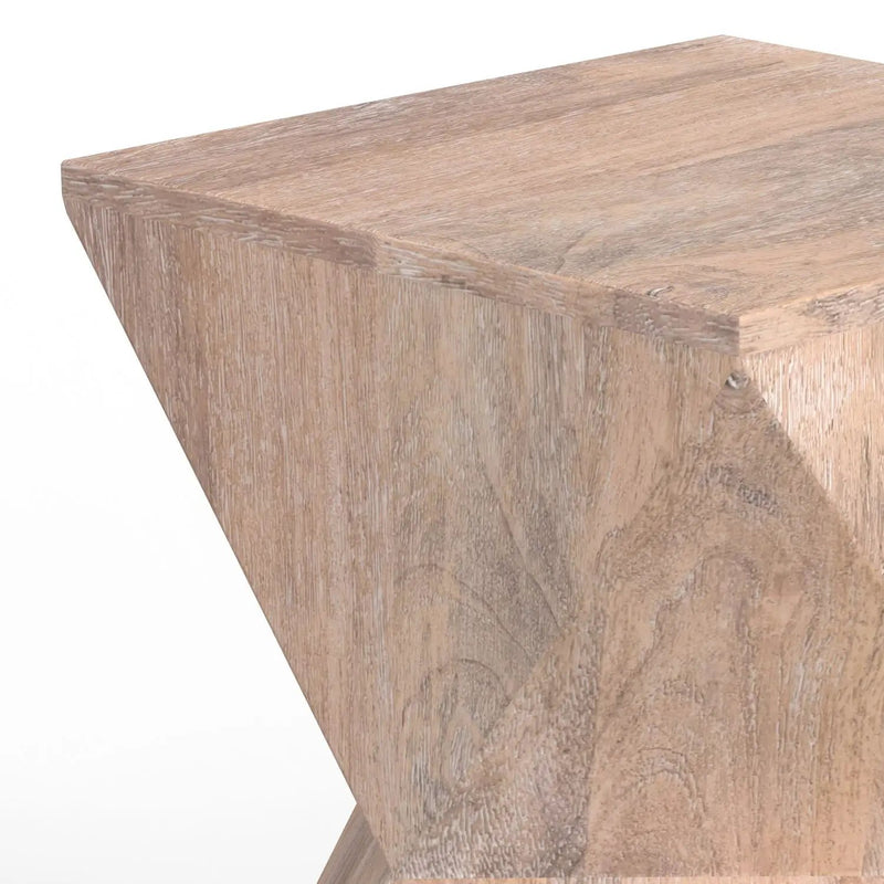 Sutton - Side Table - Natural by HouseOfZazla