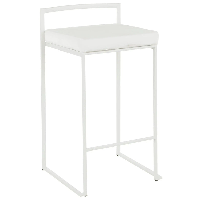 Fuji - Simple Elegance, Contemporary Stackable Counter Stool by HouseOfZazla