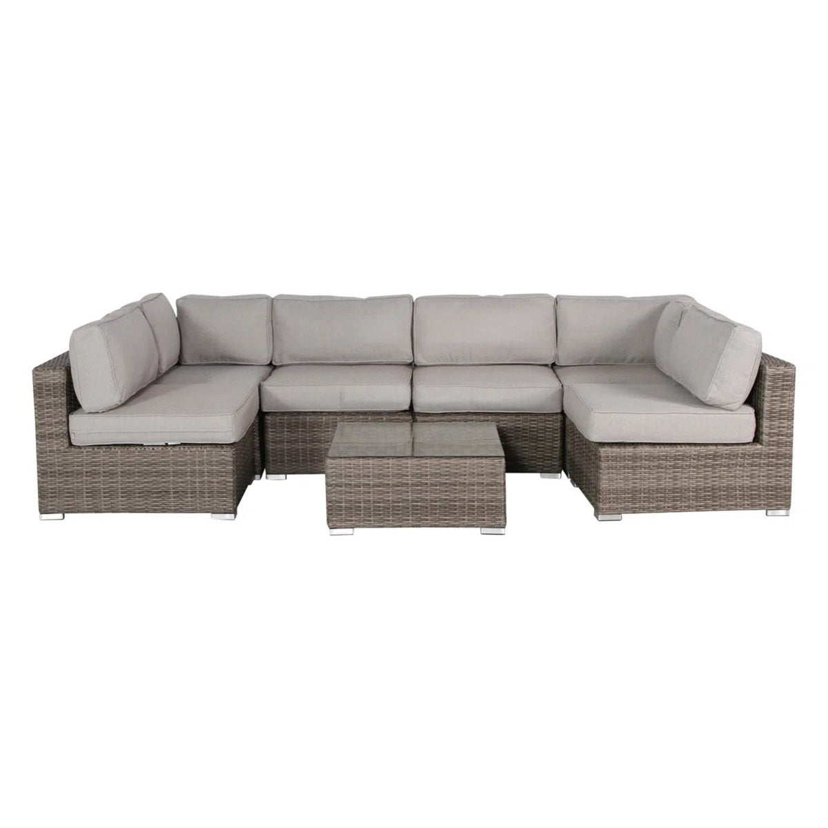 Outdoor Wicker Seating Group With Cushions, photo 5 of 38