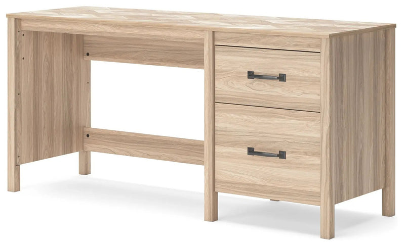Battelle - Home Office Desk - Tan by Unique Piece Furniture