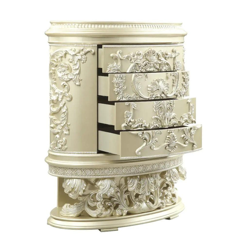 Vatican - Chest - Champagne Silver by Unique Piece Furniture