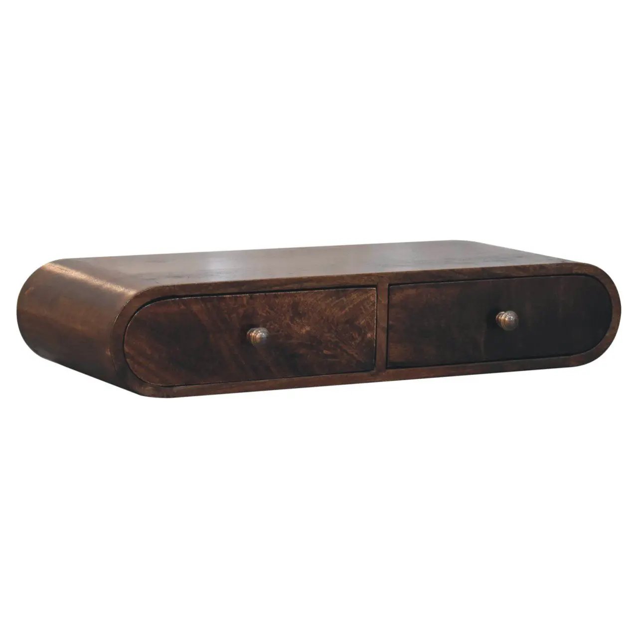 Wall Mounted Console Table - Walnut by HouseOfZazla