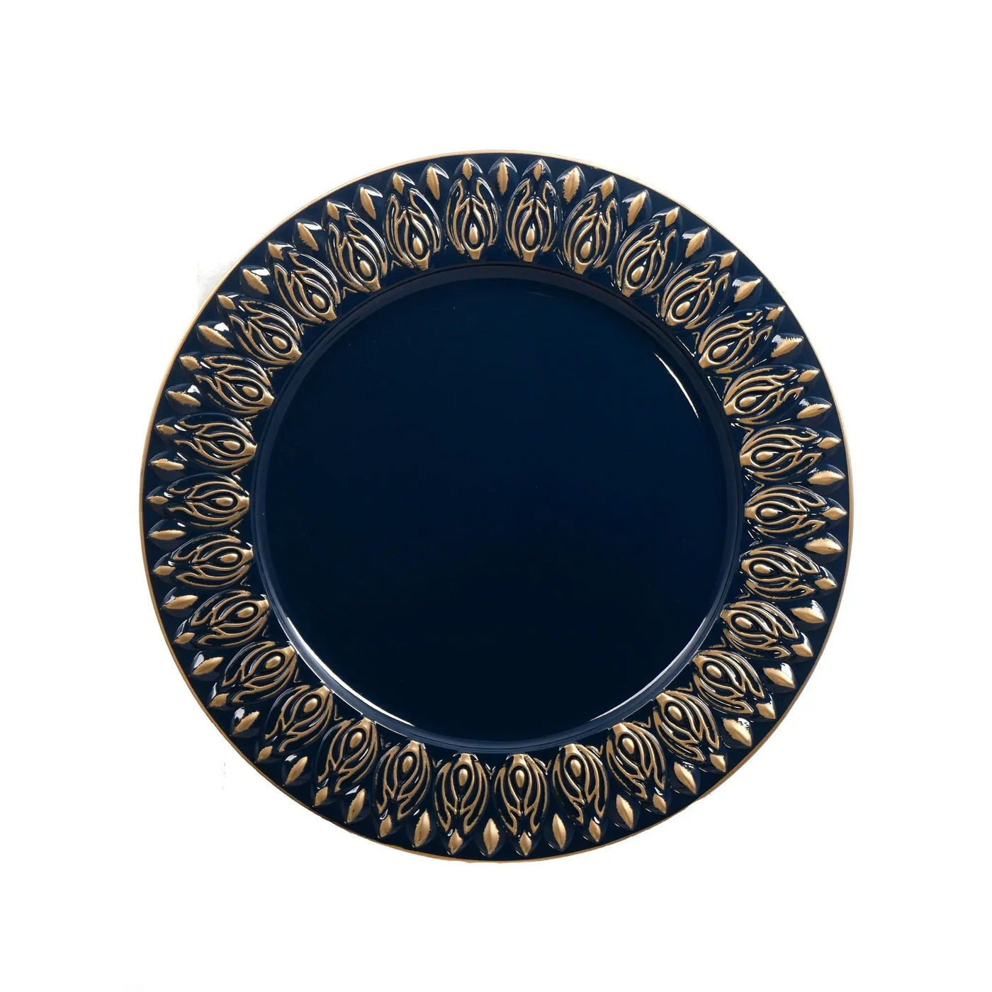 Elegant Plastic Charger Plate (Set of 8) by Unique Piece Furniture