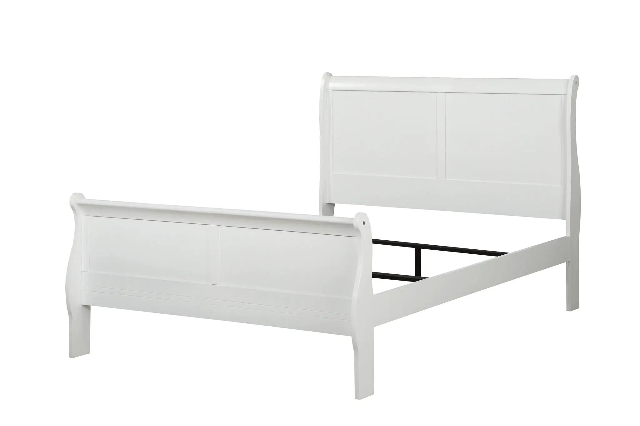 Louis Philippe Sleigh Style Bed by HouseOfZazla