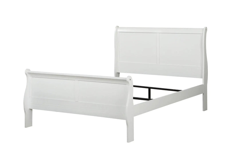 Louis Philippe Sleigh Style Bed by HouseOfZazla