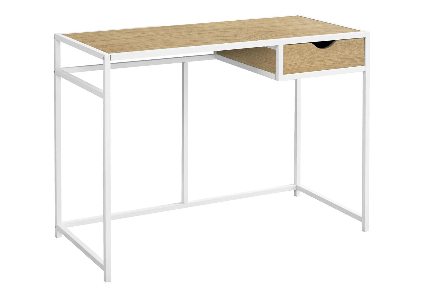 Computer Desk For Home Office, 1 Storage Drawer, Contemporary & Modern by HouseOfZazla