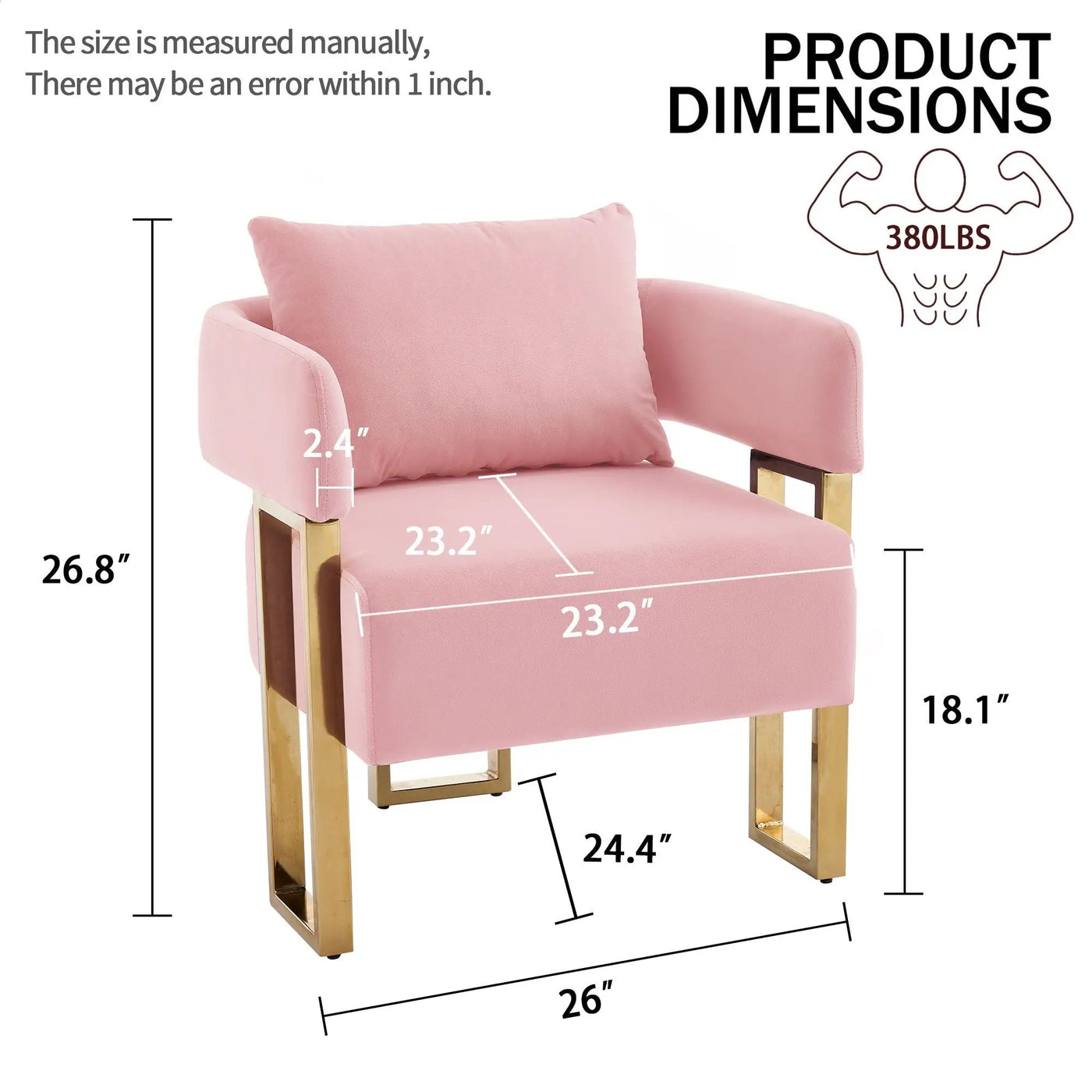 Modern Classic Decorative Chair with Teddy Fleece Upholstery by HouseOfZazla