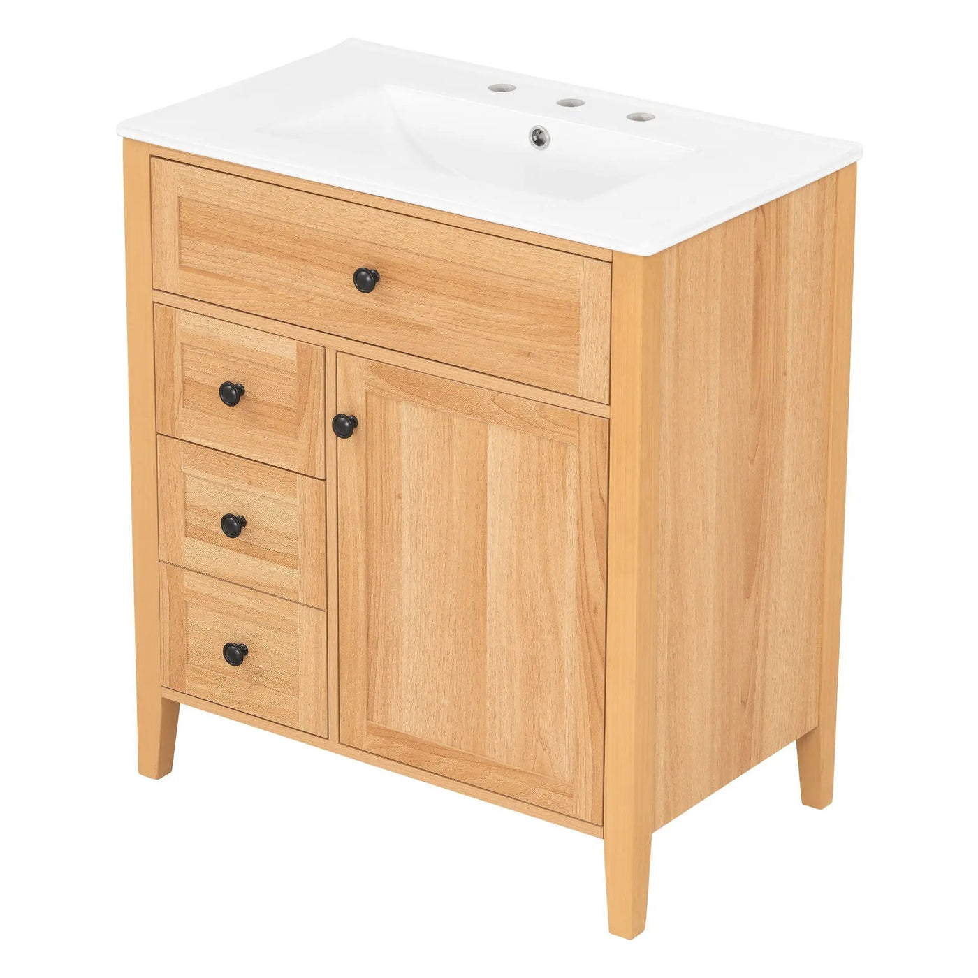 Bathroom Vanity With Sink, Soft Closing Cabinet by HouseOfZazla