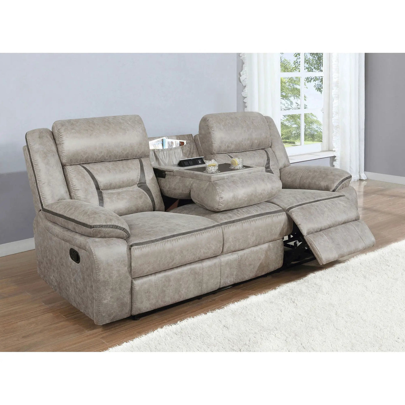 Brazelton - 3 Seater Reclining Sofa by HouseOfZazla