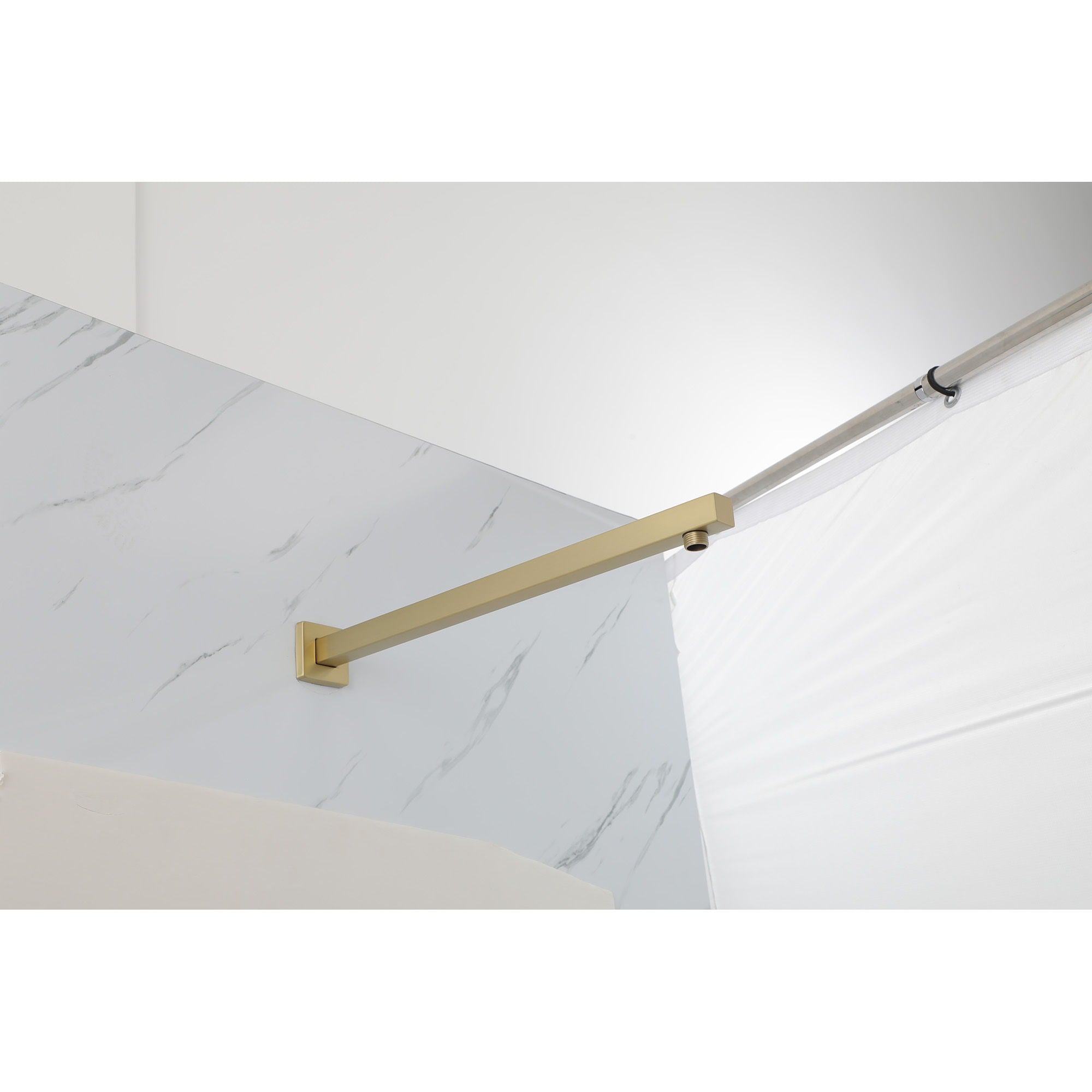 Wall Mounted Shower Arm With Flange by HouseOfZazla