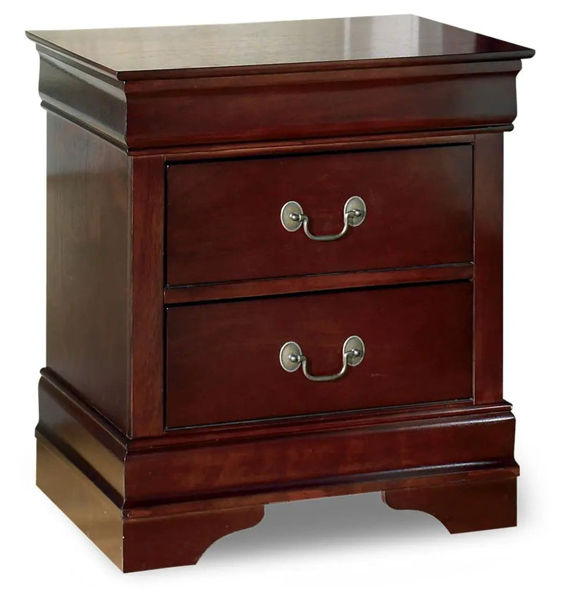 Alisdair - Two Drawer Night Stand - Reddish Brown by Unique Piece Furniture