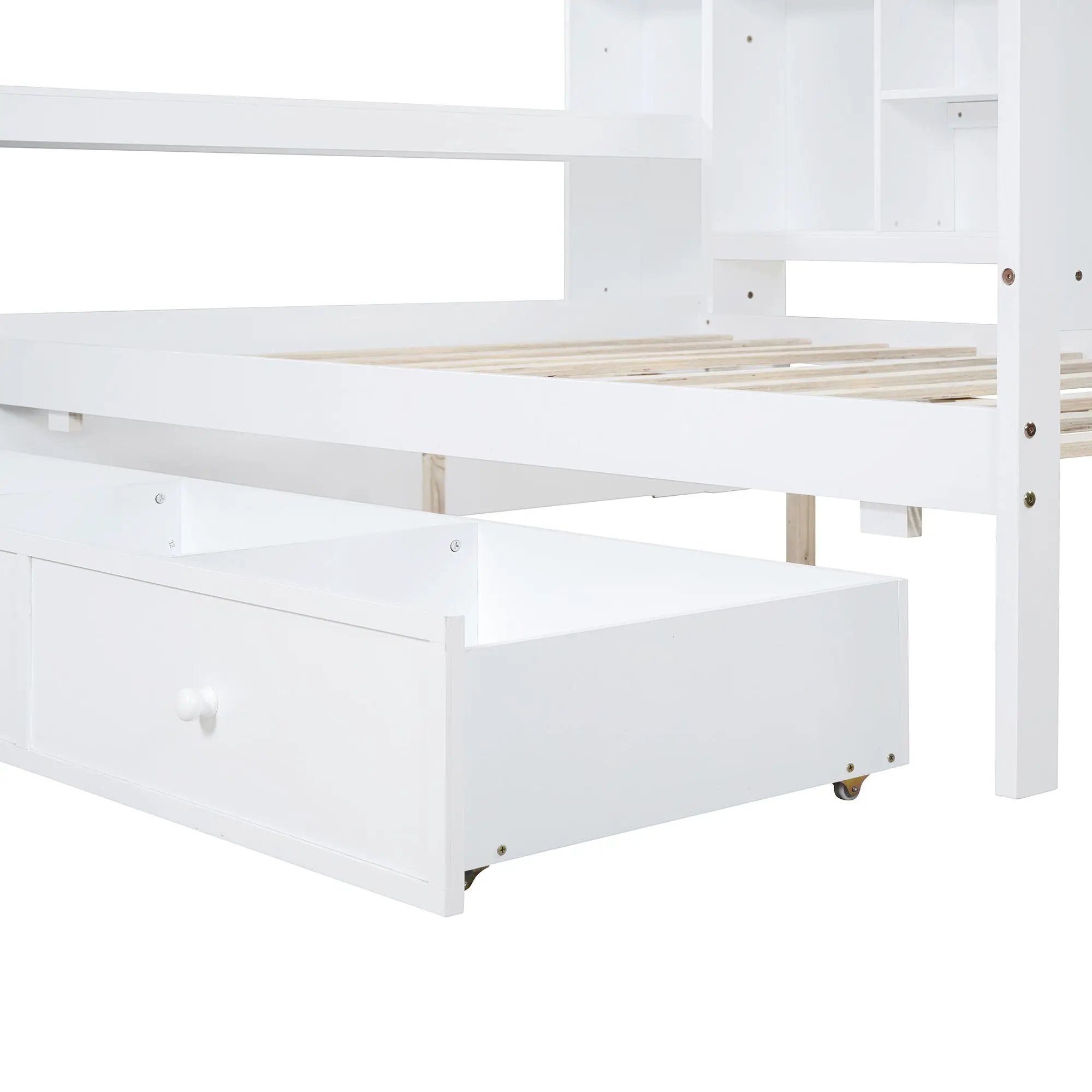 Daybed With 3 Drawers USB Ports And Desk by HouseOfZazla