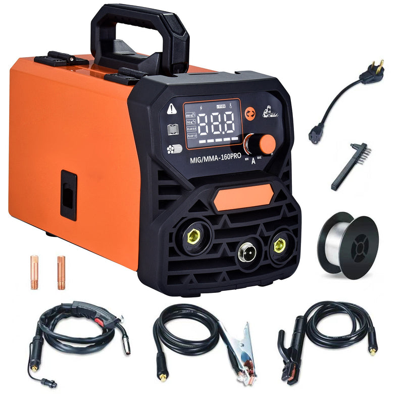 Dual Voltage 4-in-1 Welding Machine MMA/MIG-160 Pro by HouseOfZazla