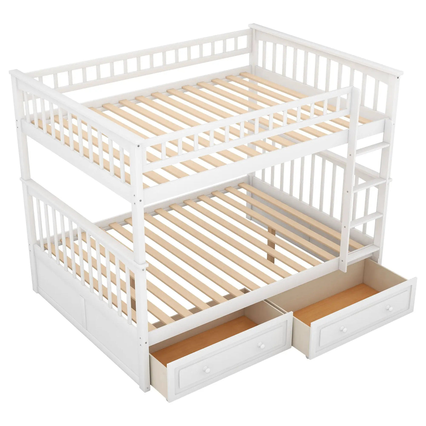 Bunk Bed With Drawers, Convertible Design by HouseOfZazla