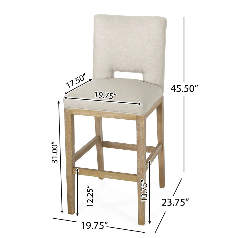 Counter Stools (Set of 2) - Wheat by HouseOfZazla
