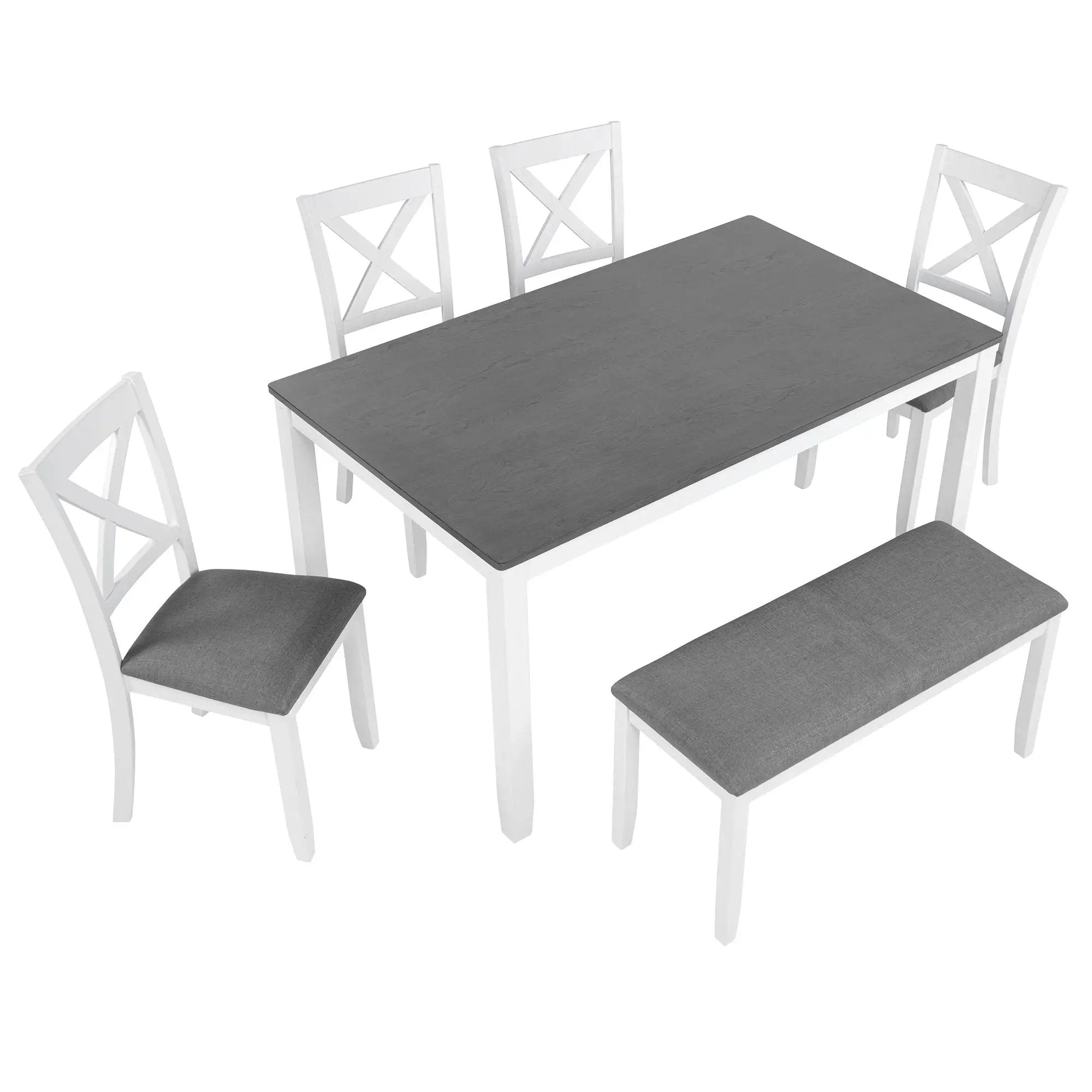 Modern Dining Table Set With Chairs For Kitchen by Unique Piece Furniture