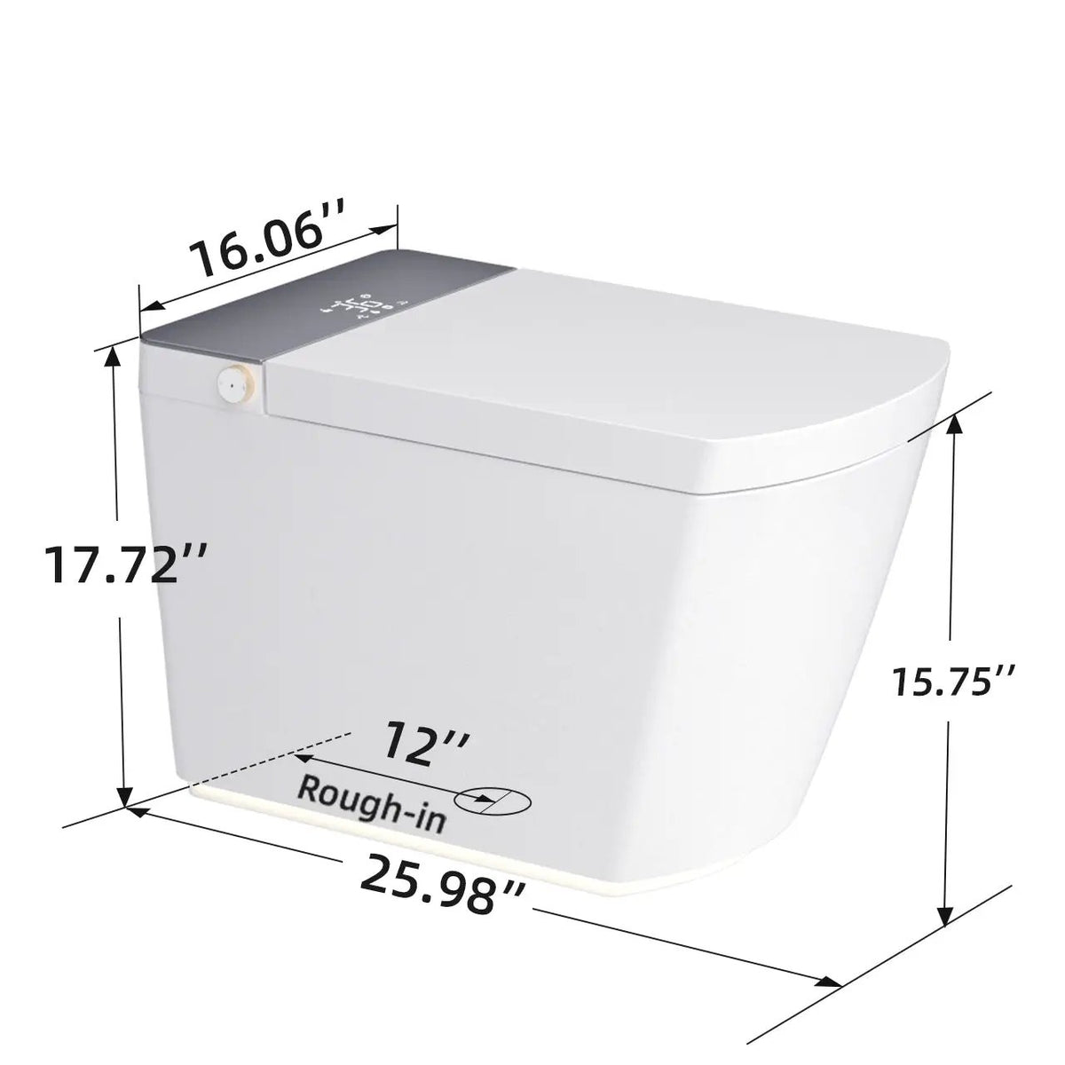 Modern Integrated Smart Toilet by HouseOfZazla