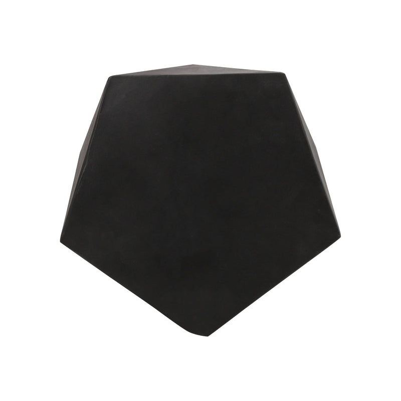 Side Table With Geometric Design by HouseOfZazla