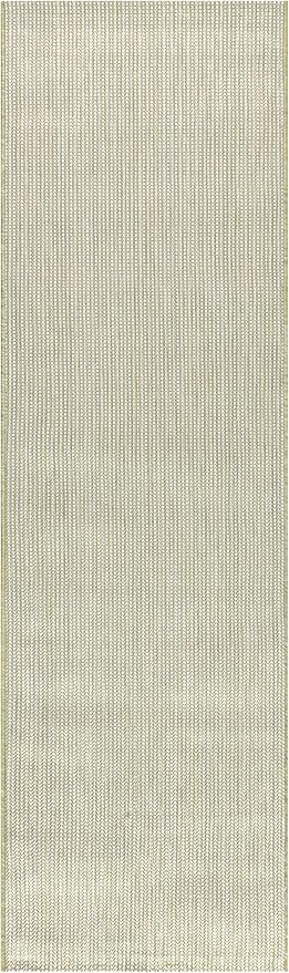 Keen Home Design Terrace Outdoor Runner Rug - 2x8 Washable Indoor/Outdoor Rug for Patio, Kitchen, Balcony, Beach, Garden, Deck and Porch, Size: 2'2"x7'7" by GreenHaven Gardens