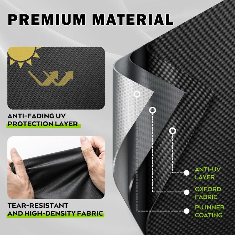Griddle Cover for Royal Gourmet GD401,GD402, GD403 Grill, Flat Top Grill Cover for 66in 4-Burner Grill, Waterproof BBQ Grill Cover for Outdoor Barbecue/Gas Griddle/Propane Griddle by GreenHaven Gardens